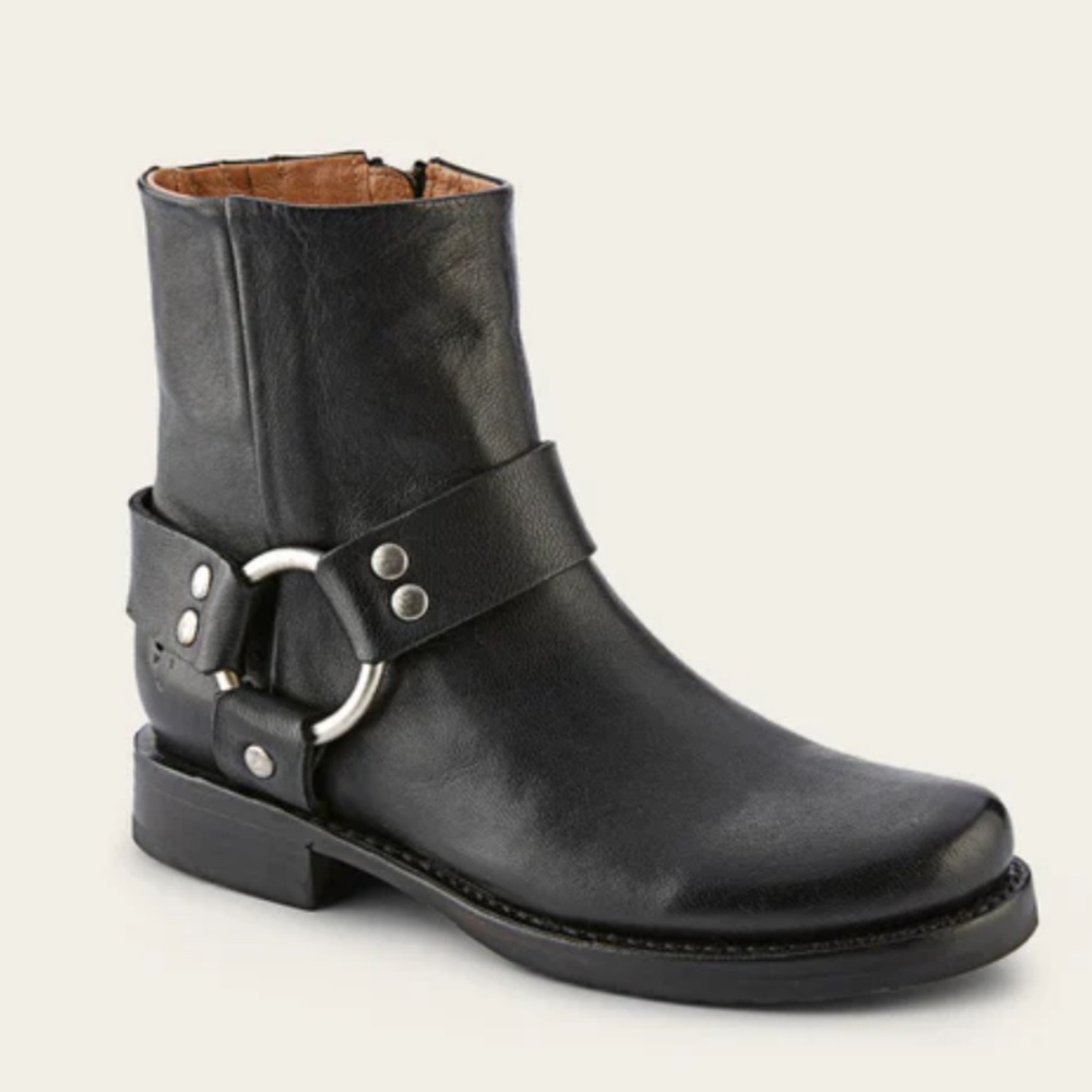 FRYE Veronica Harness Short Leather Boot